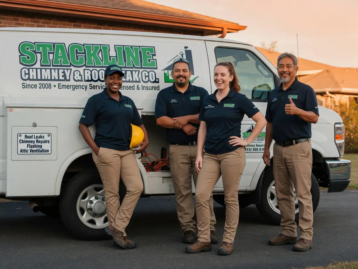 Chimney flashing repair company in Low Moor, IA